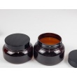 Amber+black lid