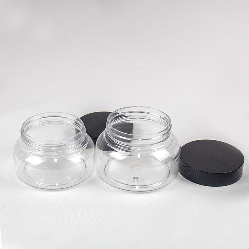 150g 200g 250g Cream Jar Wide Mouth Skincare Packaging Big Belly Face Cream Dispenser Jar Cosmetic Packaging