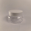 Clear+white lid