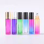 Customizable 10ml Glass Roll-on Essential Oil Bottle with Lids on Sale MOQ 100pcs