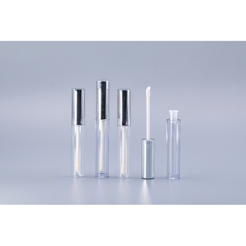 Stock Cosmetic Empty Pink 3.5ml 5ml Lip Gloss Tube