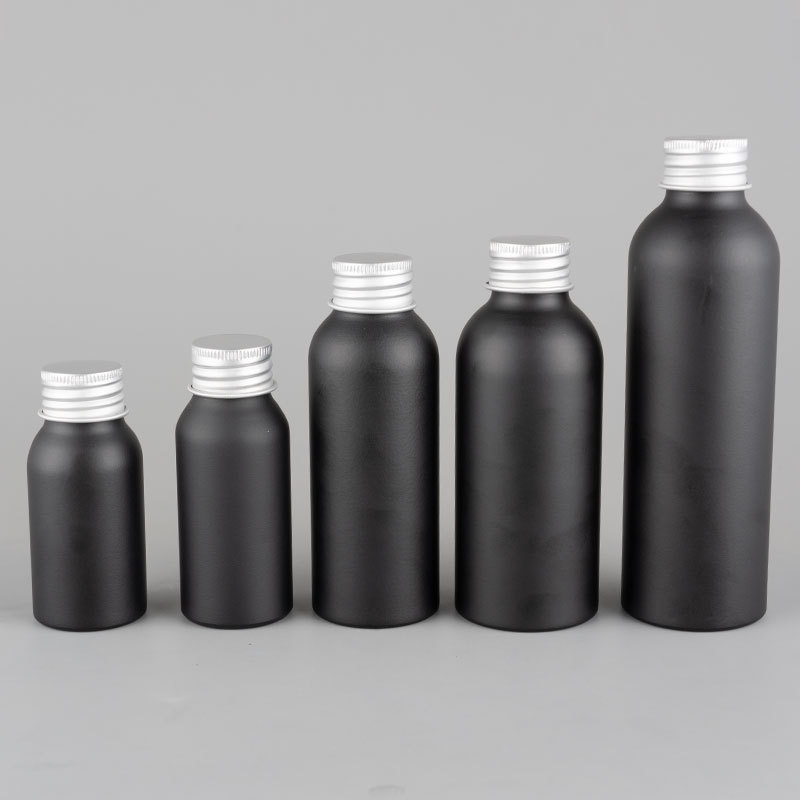 Industrial Custom 40ml-200ml Aluminum Cosmetic Bottles Private Label Large Size Containers for Brands
