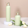 PE Plastic Lotion Bottle Body Wash 300ml Body Lotion Bottle Pump Body Tanning Lotion Bottle