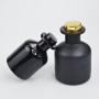 Empty Diffuser Packaging Matte Black 150ml 250ml Amber Fragrance Oil Bottle Glass Bottles for Fragrance