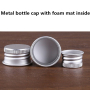 Wholesale Small Mouth PET Plastic Bottles with Aluminum Screw Lids Transparent for Shampoo and Lotion