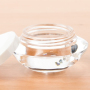 New Arrival Flying Saucer Shaped Acrylic Cream Jars Empty Plastic Jar for Loose Powder Cosmetics in Sizes 3g 7g 10g 15g 30g 50g