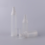 Customization Plastic Travel Refillable Bottles Sets Cosmetic Bottle Set for Travel With Pump Sprayer in 15ml 30ml 50ml