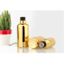 Electroplated Gold Essential Oil Bottle 20ml 30ml 50ml Small Gold Bottle Cosmetics Glass Bottle