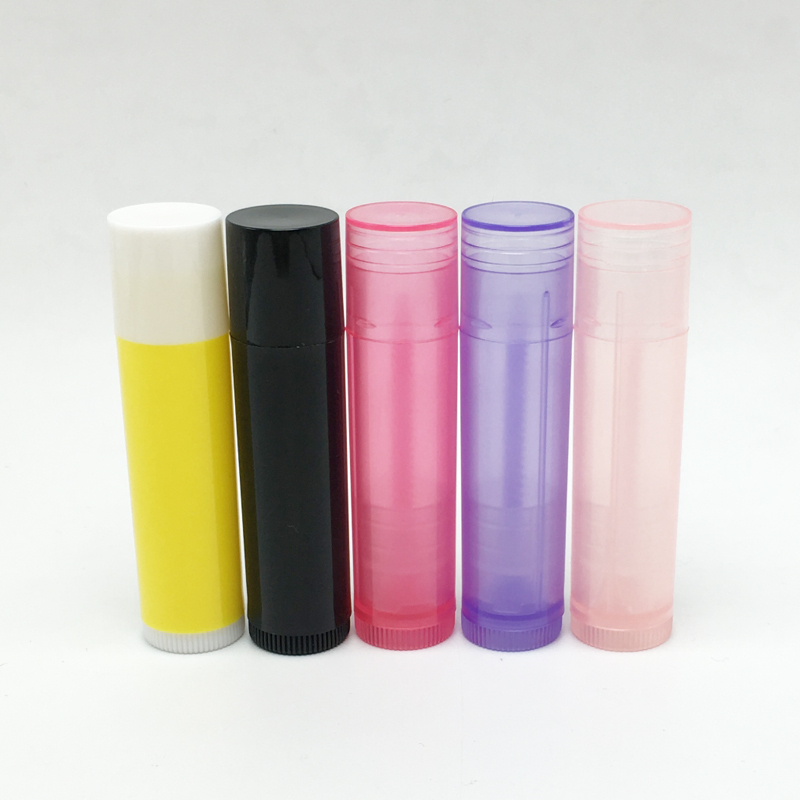 Wholesale Empty Plastic Lipstick & Lip Balm Tube Container 5g Capacity for Skin Care & Cosmetic Use