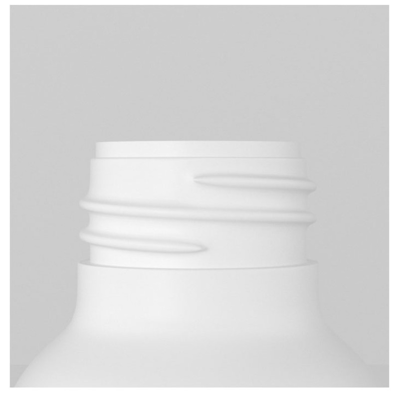 Hot Sale 2oz PP Beak Cover White Round 100ml Plastic Bottle Packaging Squeeze Skincare Cosmetic Bottle