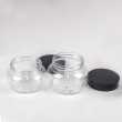 Clear+black lid