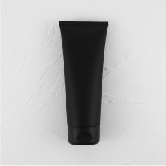 Matte Black 150G/200G Squeeze Cosmetic Empty Plastic Tubes with Screw Cap for Eye Cream Lotion Hand Cream Packaging Gift Idea