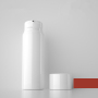 30ML White Customizable Airless Refillable Pump Lotion Bottle for Cosmetic With Lid