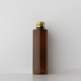 Yuyao Round Empty Skincare Cosmetics Packaging Bottles with Aluminum Cap Custom 8 oz Plastic Lotion Bottle