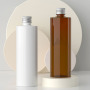 Yuyao Round Empty Skincare Cosmetics Packaging Bottles with Aluminum Cap Custom 8 oz Plastic Lotion Bottle