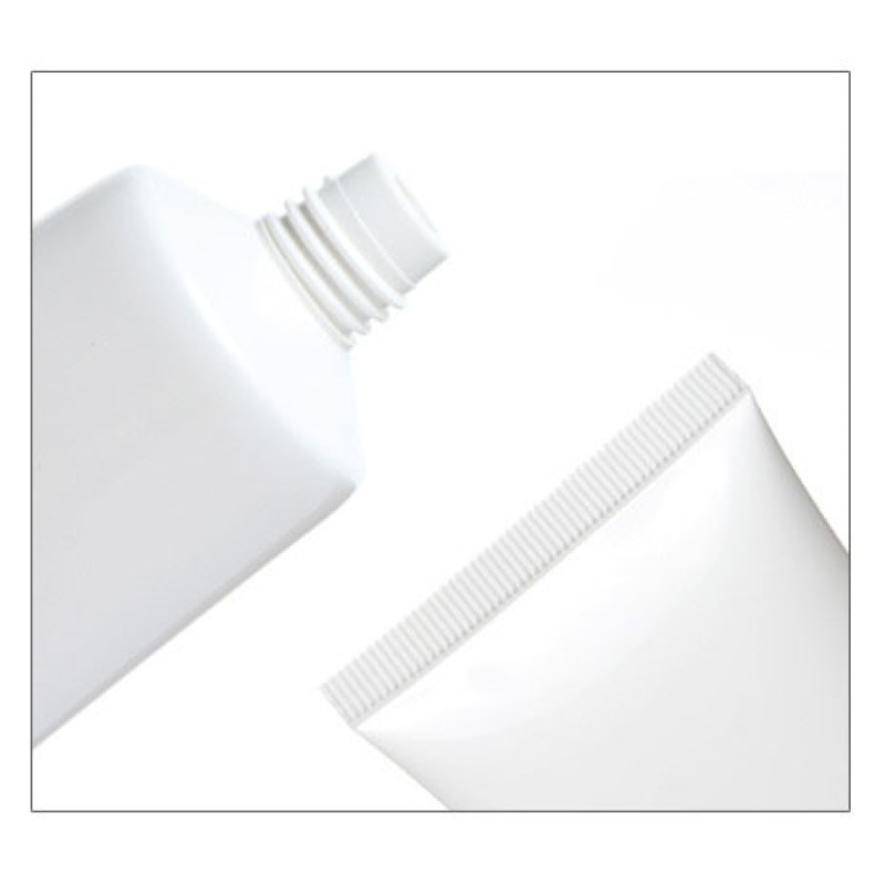 White Facial Cleanser Cosmetic Tubes PE 100ml Plastic Tube for Cosmetics Skincare Squeeze Cosmetic Tubes