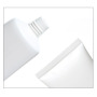 White Facial Cleanser Cosmetic Tubes PE 100ml Plastic Tube for Cosmetics Skincare Squeeze Cosmetic Tubes