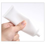 White Facial Cleanser Cosmetic Tubes PE 100ml Plastic Tube for Cosmetics Skincare Squeeze Cosmetic Tubes