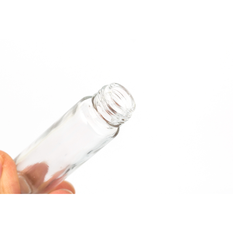 12 Pack 10ml Amber Blue clear Thick Glass Roller Bottles for Oils with Stainless Steel Roller Balls