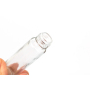 12 Pack 10ml Amber Blue clear Thick Glass Roller Bottles for Oils with Stainless Steel Roller Balls