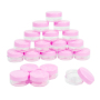 Pink Lid Cheap Price Empty Plastic Mini Cosmetic 3g 5g 10 g Small Plastic Jar
