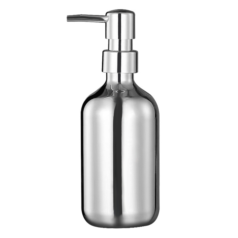 2025 500ml New Style Luxury Unique Plastic Bottle With Pump Aluminum Pet  Plastic Bottles for Cosmetic