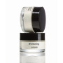 SUNSHINE High Quality Black Cap 2oz Empty Cream Glass Cosmetic Jar with Plastic Lid