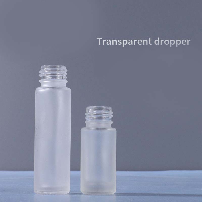 Wholesale Frosted Glass Mini Bottle 5ml 10ml Empty for Skin Care Cream Pump Sprayer Sealing Type