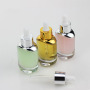 Glass Skincare Cosmetic Essence Dropper Bottle 30ml with Screen Printing for Essential Oil