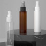 100ml Flat Shoulder Cosmetic Spray Bottle Toner Cosmetic Dispenser PET Plastic Mist Spray Bottle Body Spray Bottle