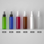 100ml Flat Shoulder Cosmetic Spray Bottle Toner Cosmetic Dispenser PET Plastic Mist Spray Bottle Body Spray Bottle