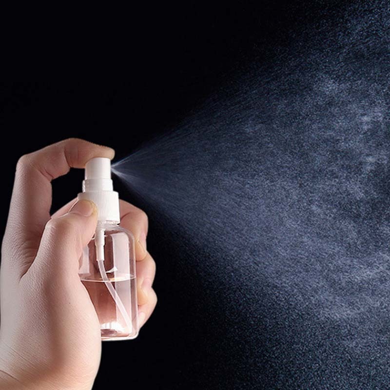 Empty Fine Mist PET 150ml 200ml 250ml 500ml Amber White clear Plastic Spray Bottle for Cosmetic Packaging