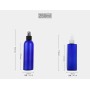 Empty Fine Mist PET 150ml 200ml 250ml 500ml Amber White clear Plastic Spray Bottle for Cosmetic Packaging