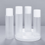 Hot Sale 200ml Frosted Plastic Toner Botte Refillable Empty Skincare Packaging with Threaded Lid for Skin Care Products