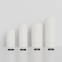 Portable PP Deodorant Stick Container 20g 35g 65g 90g Empty White Twist up Balm Tube Cosmetic Packaging Bottle