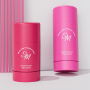Portable PP Deodorant Stick Container 20g 35g 65g 90g Empty White Twist up Balm Tube Cosmetic Packaging Bottle