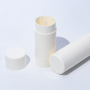 Portable PP Deodorant Stick Container 20g 35g 65g 90g Empty White Twist up Balm Tube Cosmetic Packaging Bottle