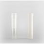 Empty White clear Cosmetics Slim Lipstick Tube Packaging