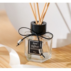 Wholesale High Quality Clear100ml Empty Reed Glass Diffuser Refill Bottle Home Air Fresh Fragrance Bottles