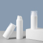 Airless 15ml 30ml 50ml PP Lotion Pump Bottle White Plastic Lotion Cosmetic Pump Bottle