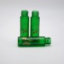 Beautiful 10ml Christmas Tree Elk Pattern Green Essential Oil Roller Bottle Ready to Ship