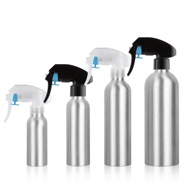 Yuyao Round 30ml 50ml 100ml Aluminum Bottles for Cosmetics Spray Bottle Plastic Cosmetic Packaging Bottle