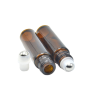 10ml Amber Glass Roller for Ball Bottles Essential Oil Roll on Glass Bottles