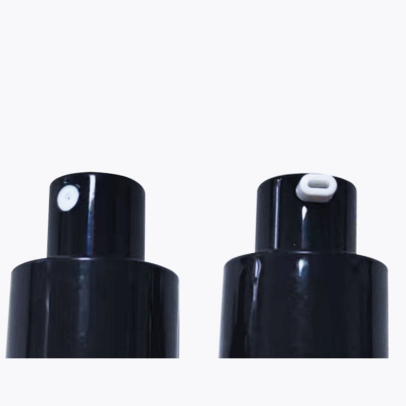 100ml 120ml Frosted Glass Serum Bottle Round Cosmetic Packaging with Press Pump for Body Lotion Sealed by Pump Sayer