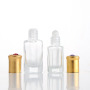New Design Octagonal Shape Small Cosmetic Essential Oil Bottles 3ml 6ml 9ml 12ml Roll-on Glass Empty