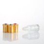 New Design Octagonal Shape Small Cosmetic Essential Oil Bottles 3ml 6ml 9ml 12ml Roll-on Glass Empty