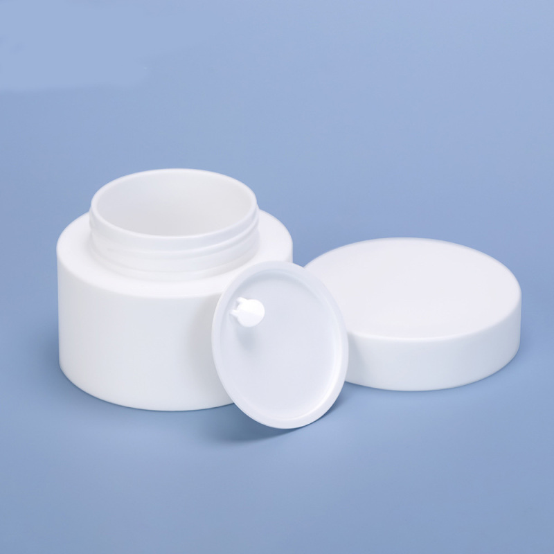 Hot Sale 30g50g100g PP Plastic Cream Skin Care Packaging Empty Jars for Cosmetics with Screw Cap