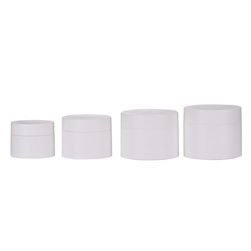 Hot Sale 30g50g100g PP Plastic Cream Skin Care Packaging Empty Jars for Cosmetics with Screw Cap