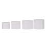 Hot Sale 30g50g100g PP Plastic Cream Skin Care Packaging Empty Jars for Cosmetics with Screw Cap