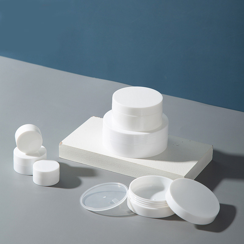 Hot Sale 30g50g100g PP Plastic Cream Skin Care Packaging Empty Jars for Cosmetics with Screw Cap